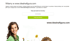 Desktop Screenshot of idealnafigura.com